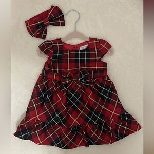 Baby Christmas Dress, 6-9 mos